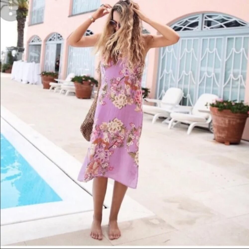 Blue Skies Slip Dress S